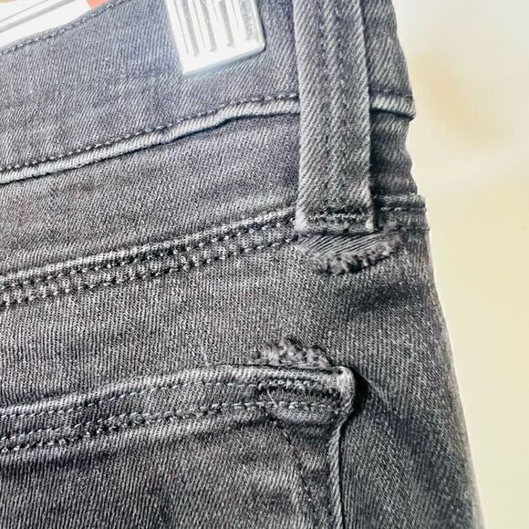 J Brand Mid Rise Rail Jeans Graphite Black - Picture 14 of 15